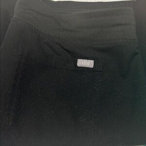 Figs Jet Black Medical Scrub Pants (no scrub tops)